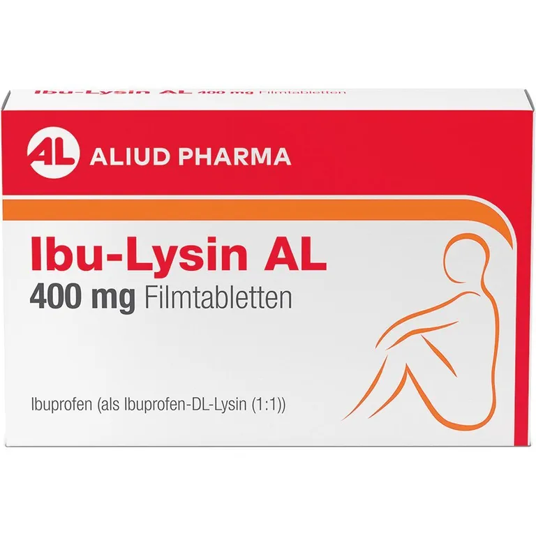 shopapotheke Ibu-Lysin AL 400 mg Filmtabletten bei akuten Schmerzen