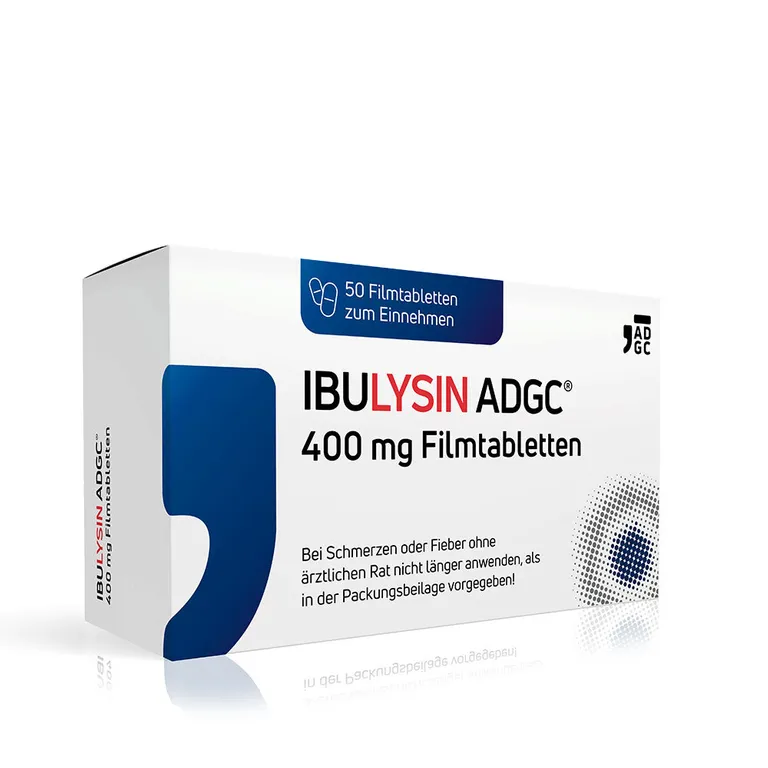 shopapotheke IBULYSIN ADGC® 400mg bei Kopfschmerzen Migräneschmerzen und Zahnschmerzen
