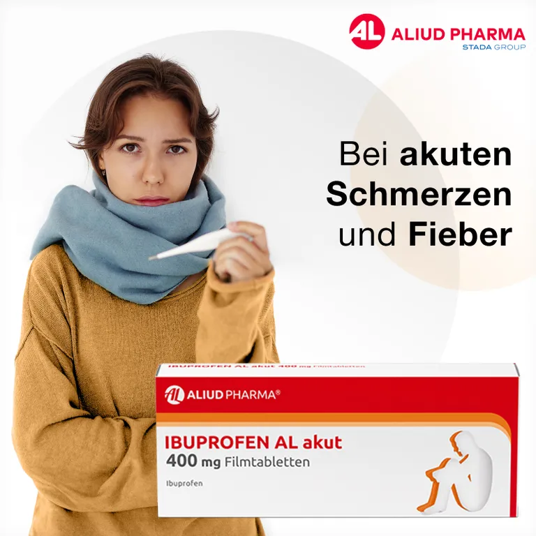 Shopapotheke Ibuprofen AL Akut 400 Mg Filmtabletten Bei Akuten Schmerzen