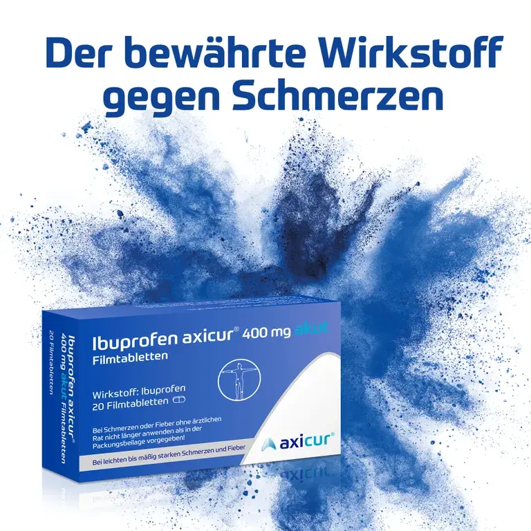 Shopapotheke Ibuprofen Axicur® 400 Mg Akut Filmtabletten