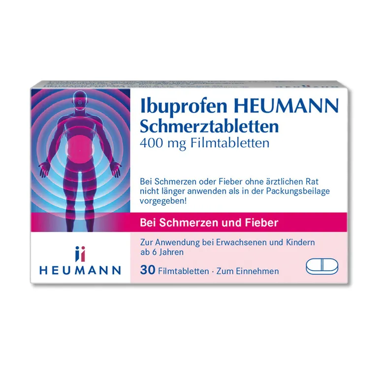 Shopapotheke Ibuprofen HEUMANN Schmerztabletten 400 Mg Filmtabletten
