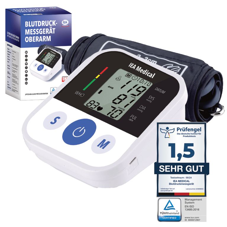 Shopapotheke IEA Medical Blutdruckmessgerät Oberarm