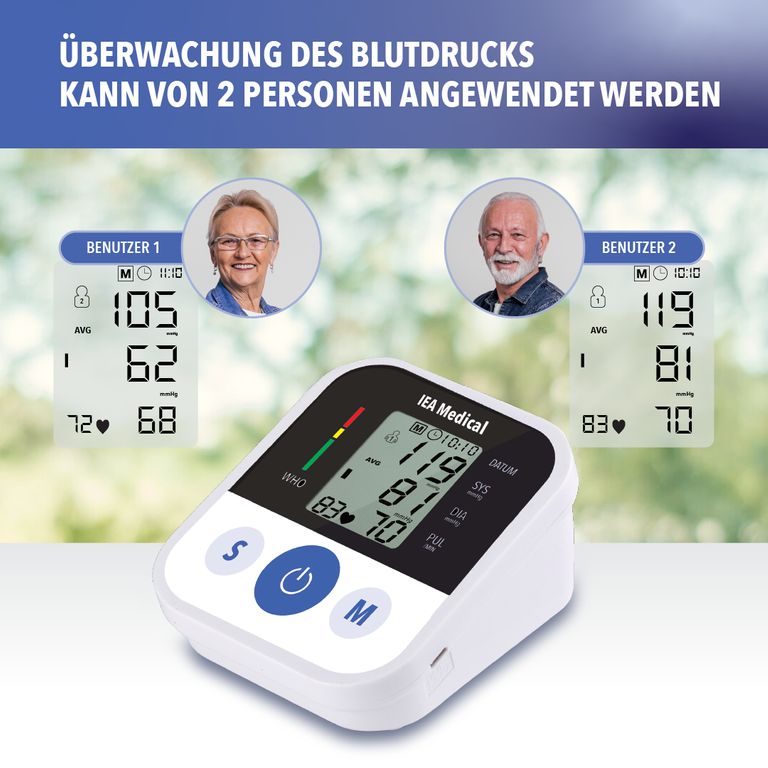 Shopapotheke IEA Medical Blutdruckmessgerät Oberarm