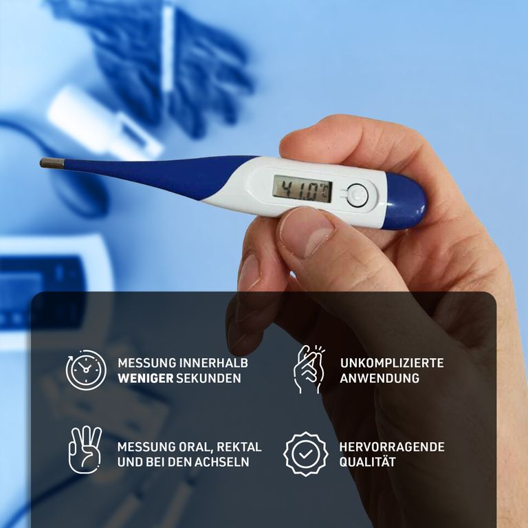 Shopapotheke IEA Medical Digitales Fieberthermometer Mit Flexibler Spitze
