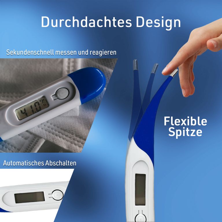 Shopapotheke IEA Medical Digitales Fieberthermometer Mit Flexibler Spitze