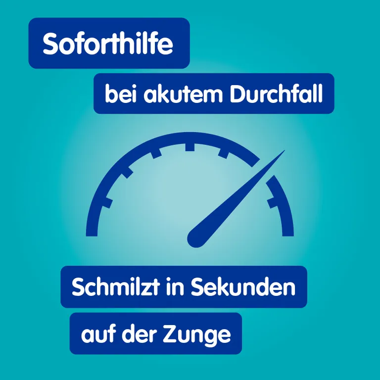 Shopapotheke Imodium® Akut Lingual Schmelztabletten - Bei Akutem Durchfall