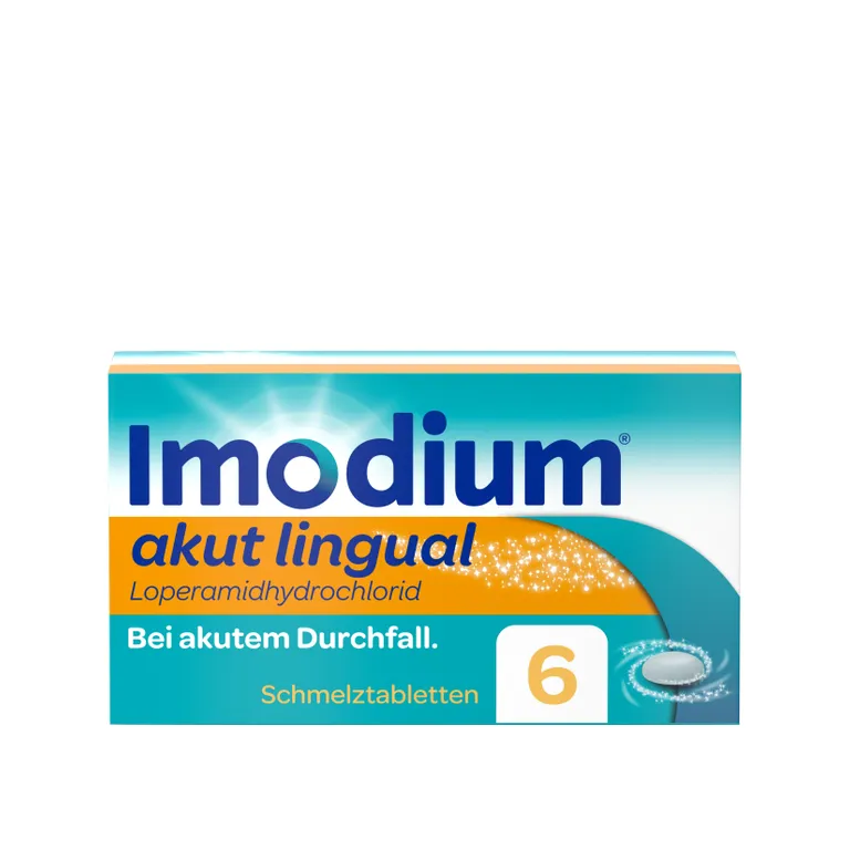 shopapotheke Imodium® akut lingual Schmelztabletten - bei akutem Durchfall