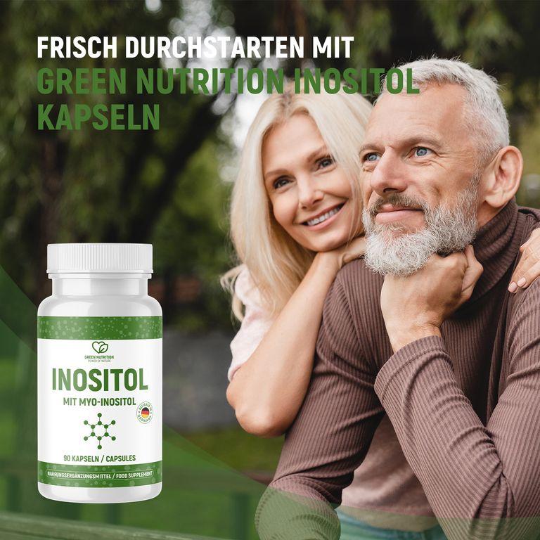 Shopapotheke Inositol Kapseln Mit Myo-Inositol - Green Nutrition