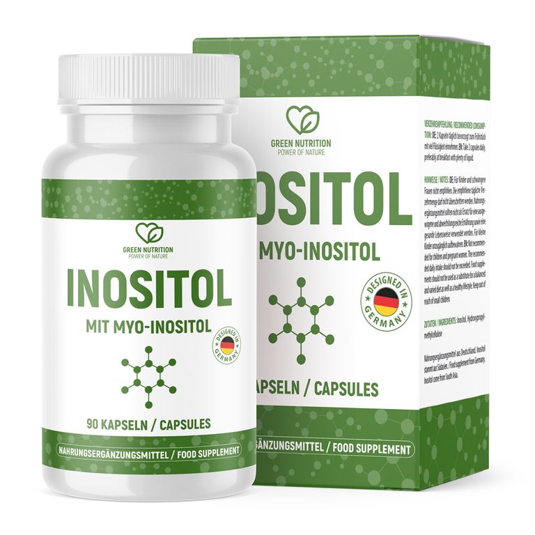 shopapotheke Inositol Kapseln mit Myo-Inositol - Green Nutrition