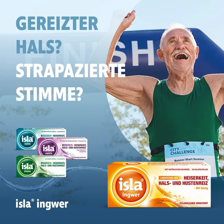 Shopapotheke Isla Ingwer Halspastillen Bei Halskratzen Und Reizhusten