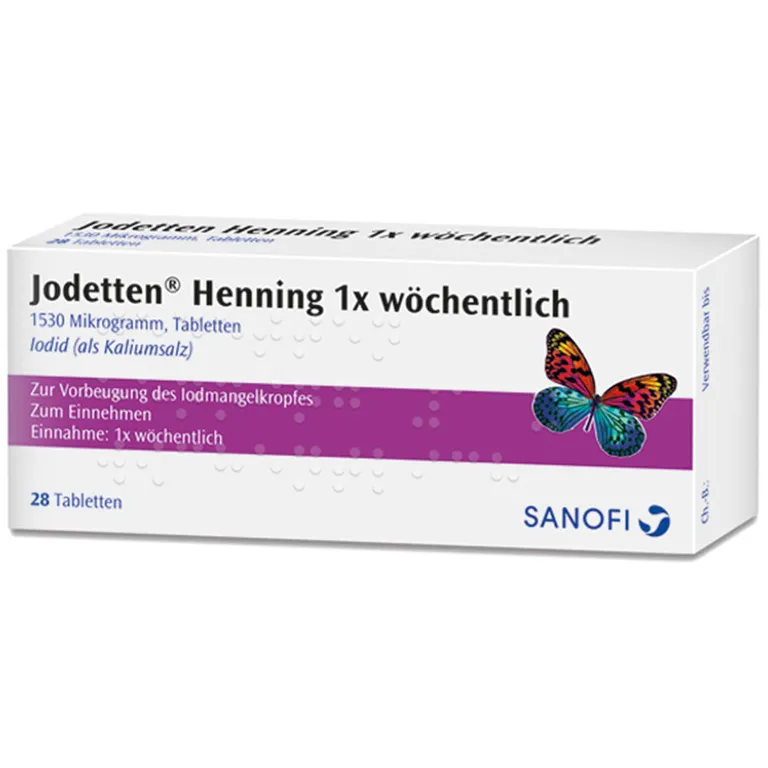 shopapotheke Jodetten Henning 1x wöchentlich Tabletten