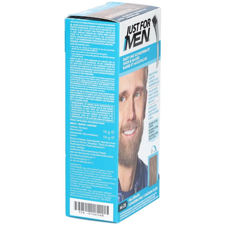 Shopapotheke JUST FOR MEN Pflege-Brush-In-Color-Gel Hellbraun