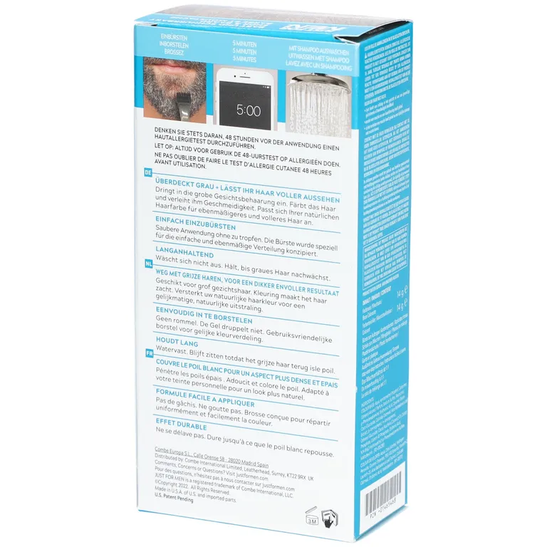 Shopapotheke JUST FOR MEN Pflege-Brush-In-Color-Gel Hellbraun