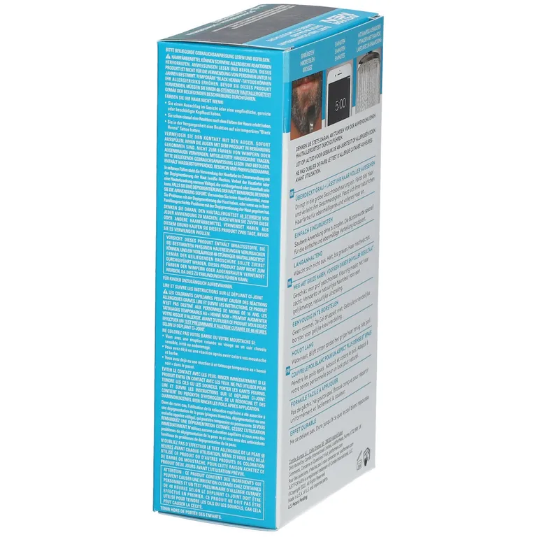 Shopapotheke JUST FOR MEN® Pflege-Brush-In-Color-Gel Schwarzbraun