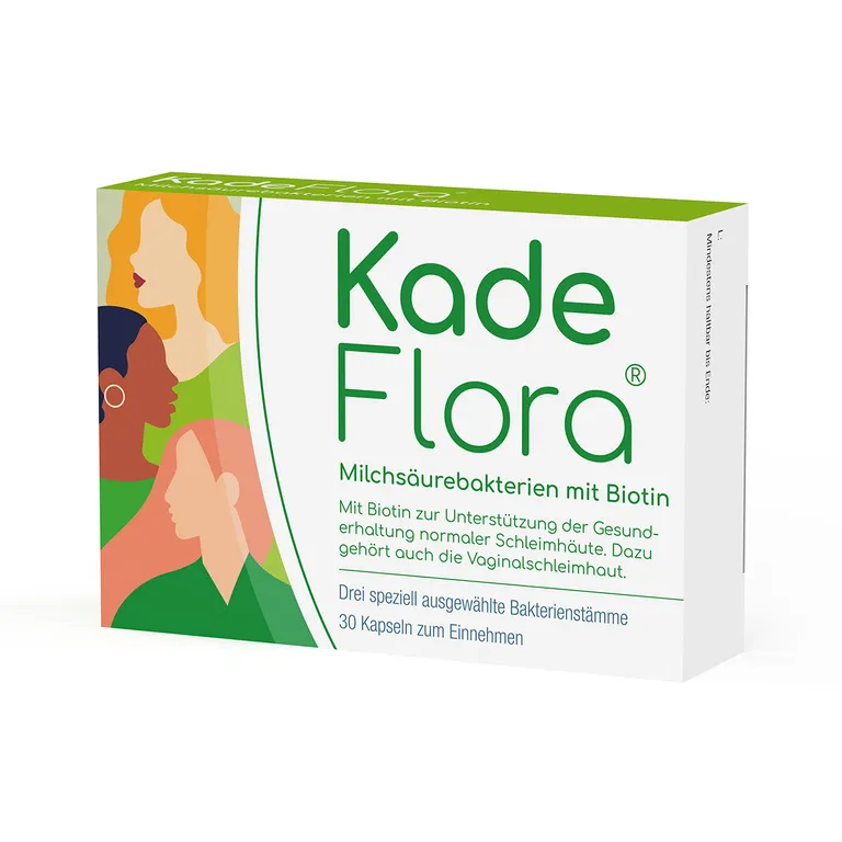 Shopapotheke KadeFlora Milchsäurebakerien Mit Biotin - Zur Täglichen Unterstützung Der Vaginalschleimhaut