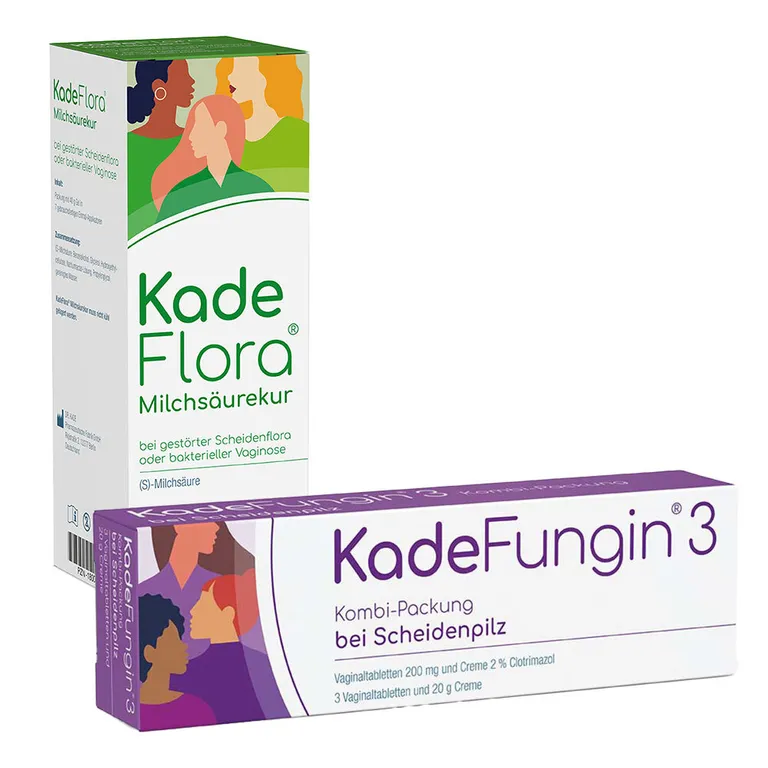 shopapotheke KadeFungin 3 Kombipackung + KadeFlora Milchsäurekur