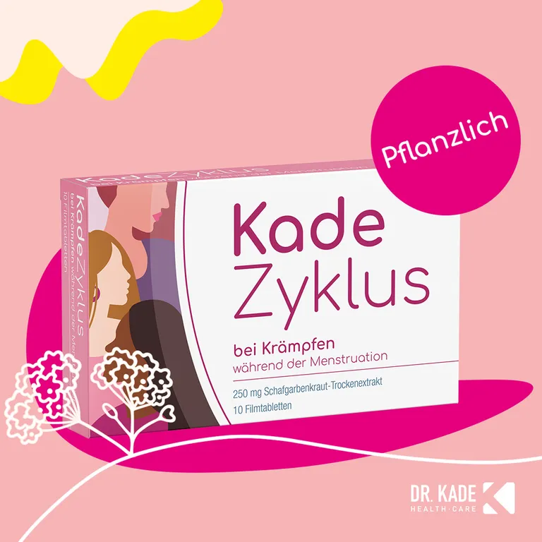 Shopapotheke KadeZyklus Bei Krämpfen W. Der Menstruation - Lindert Schmerzhafte Menstruationskrämpfe 10 St