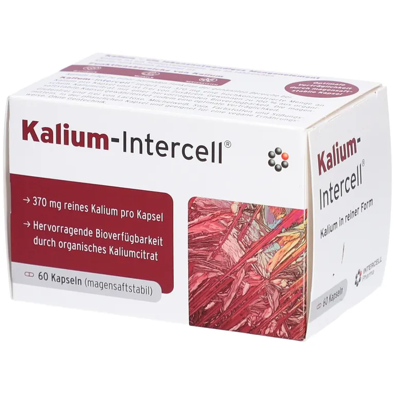 shopapotheke KALIUM-INTERCELL magensaftresistente Hartkapseln – Unterstützung für Muskeln & Nerven