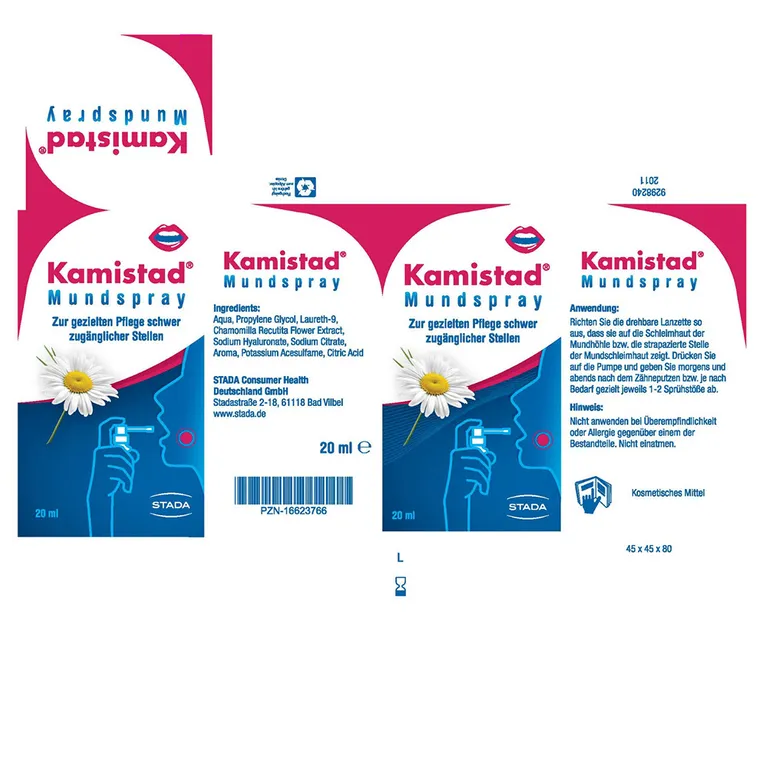 Shopapotheke Kamistad® Mundspray Bei Zahnfleischentzündungen Und Aphten