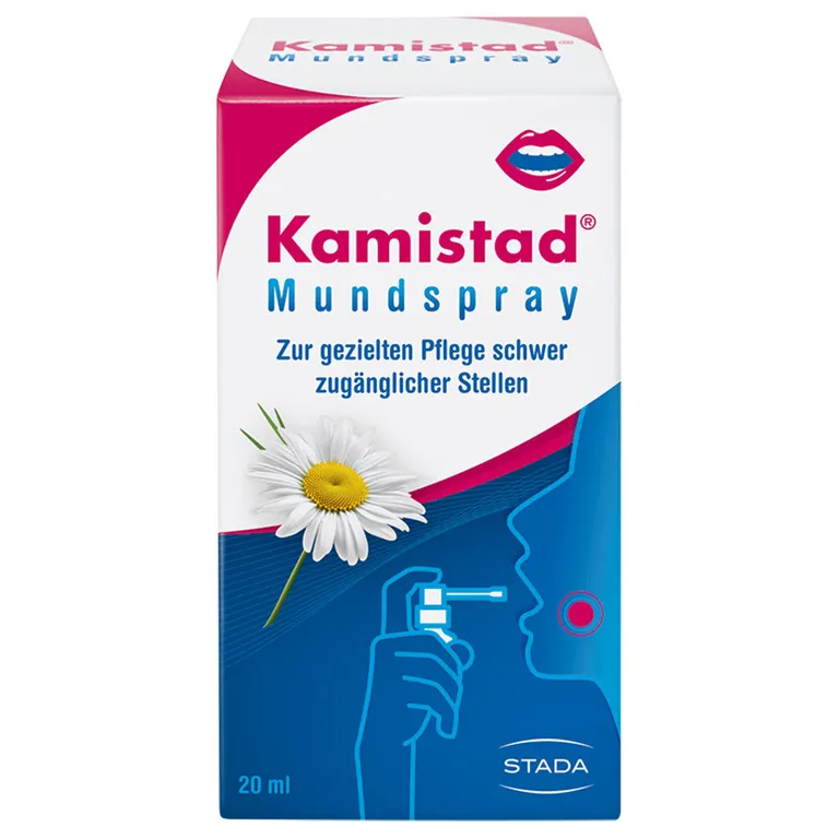 shopapotheke Kamistad® Mundspray bei Zahnfleischentzündungen und Aphten