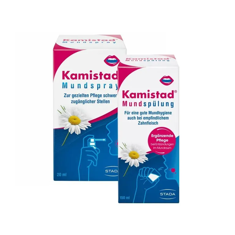 shopapotheke Kamistad® Mundspray + Kamistad® Mundspülung