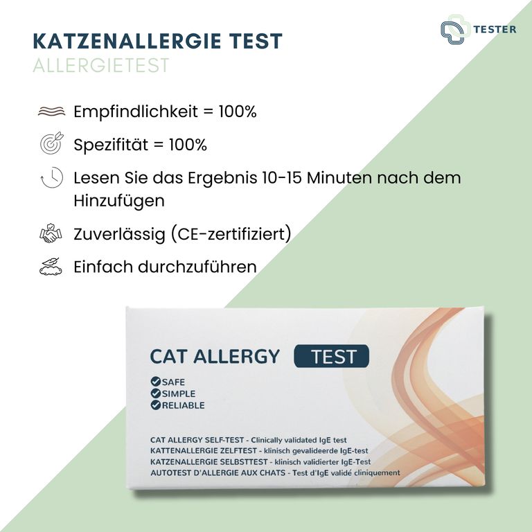 Shopapotheke Katzenallergie Test - Katzenhaar Allergietest - Allergietest Katze Für Zuhause - The Tester