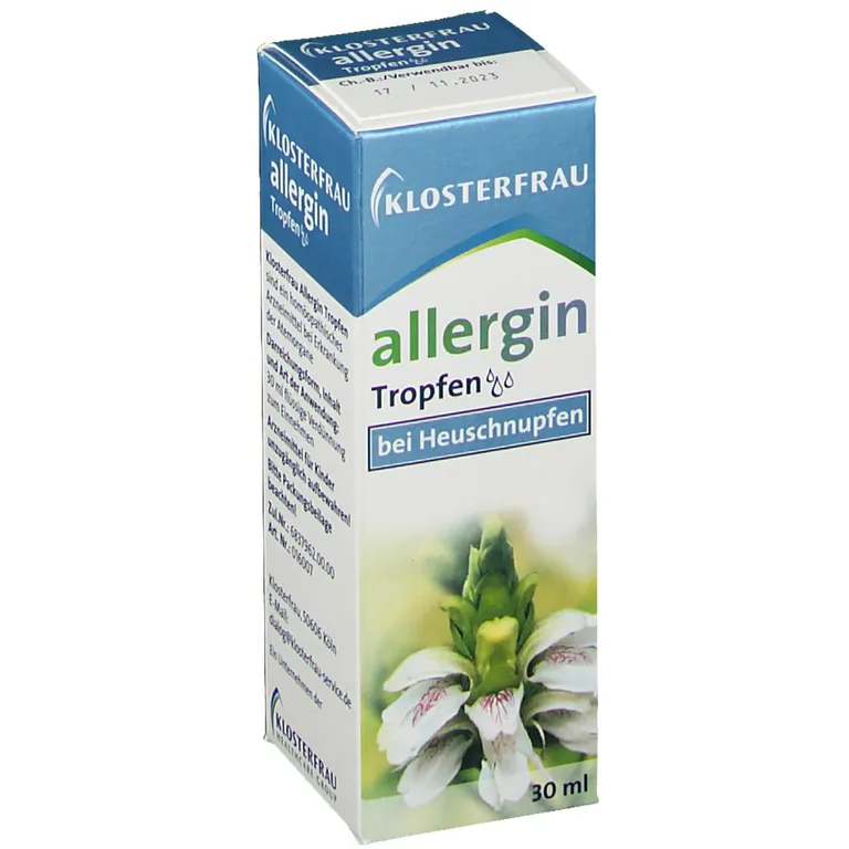 shopapotheke KLOSTERFRAU allergin Tropfen bei Heuschnupfen