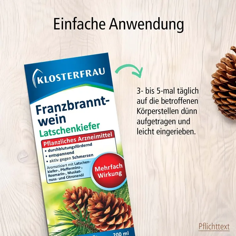 Shopapotheke KLOSTERFRAU Mobilind Franzbranntwein Latschenkiefer