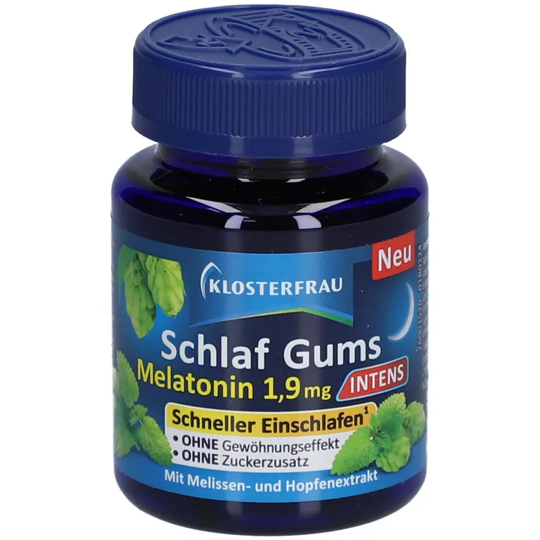 shopapotheke Klosterfrau Schlaf Gums Melatonin 1 9 mg Intens