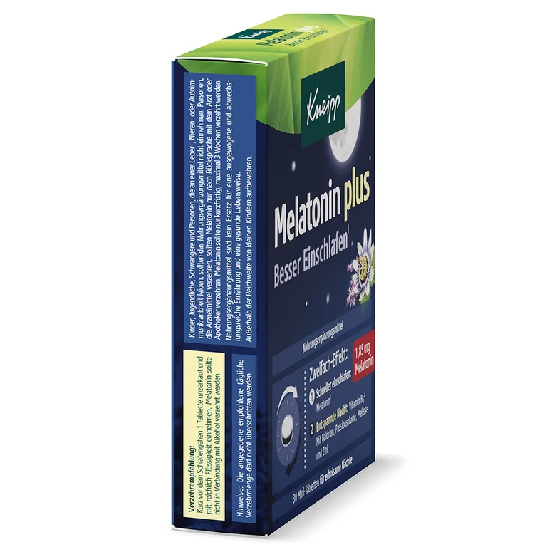 Shopapotheke Kneipp Melatonin Plus Besser Einschlafen