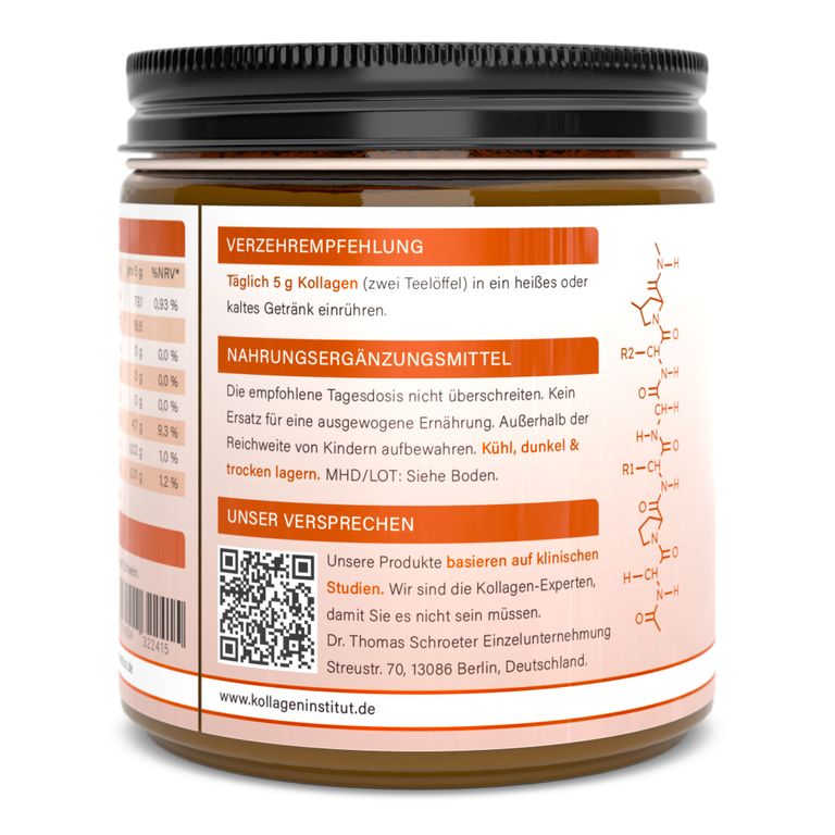 Shopapotheke Kollagen Institut: Kollagen Pulver Für Gelenke Und Knorpel