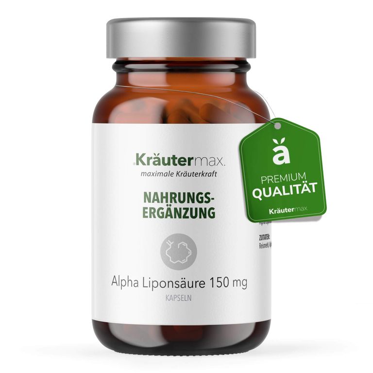 shopapotheke Kräutermax Alpha Liponsäure 150 mg Kapseln