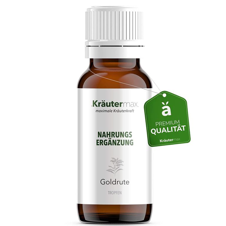 shopapotheke Kräutermax Goldrute Tropfen mitExtrakt aus der Blüte der Gewöhnlichen Goldrute (Solidago virgaurea)