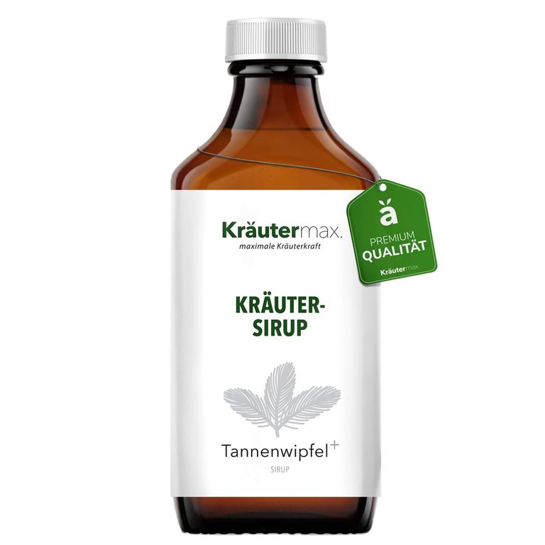 shopapotheke Kräutermax Kräuter-Sirup Tannenwipfel plus Spitzwegerich Thymian