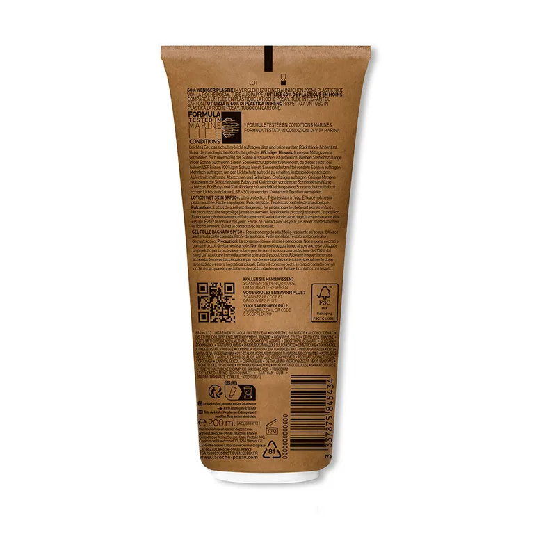 Shopapotheke La Roche Posay Anthelios Wet Skin Gel LSF 50+: Wasserfester Sonnenschutz Für Empfindliche Und Zu Sonnenallergie Neigende Haut