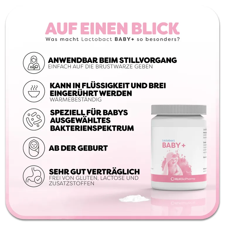 Shopapotheke Lactobact BABY + - Darmaufbau Ab Dem Tag Der Geburt