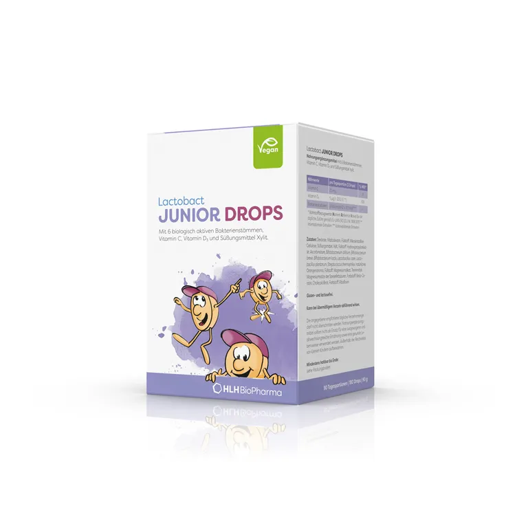 shopapotheke Lactobact JUNIOR DROPS Darmaufbau für Kinder ab 3 Jahren