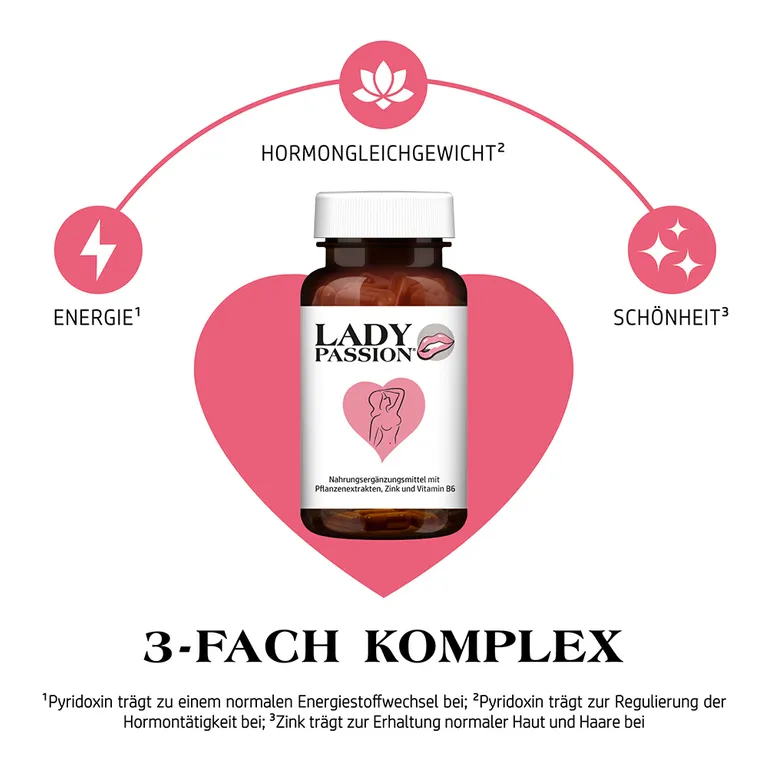Shopapotheke Lady Passion® Mit Ashwagandha Maca Und Ginseng