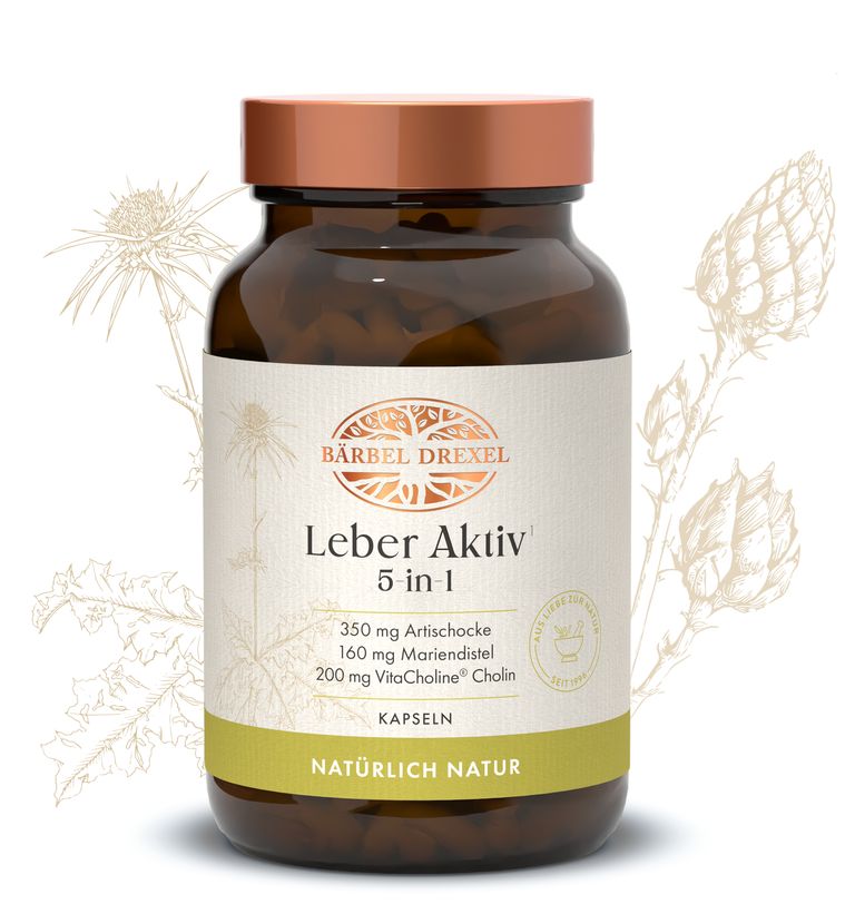 Shopapotheke Leber Aktiv 5-in-1 Kapseln Von Bärbel Drexel