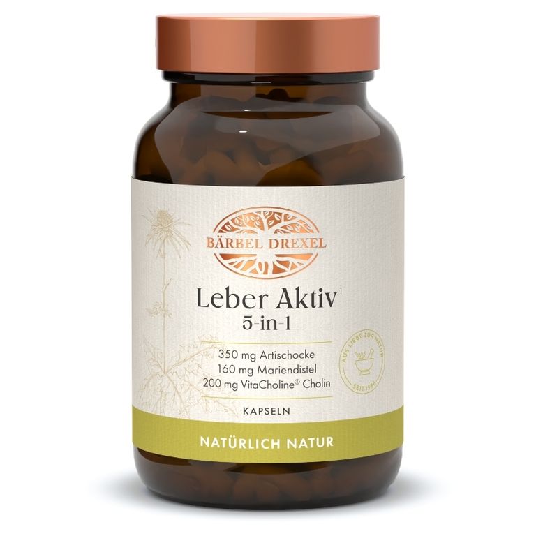 shopapotheke Leber Aktiv 5-in-1 Kapseln von Bärbel Drexel