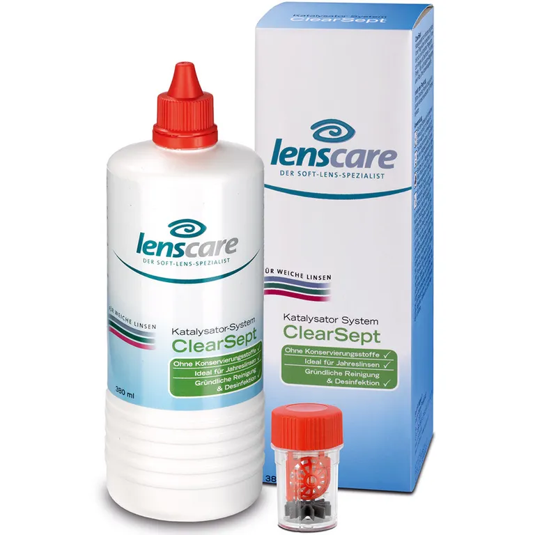 shopapotheke Lenscare Clearsept 380 ml Lösung + Behälter