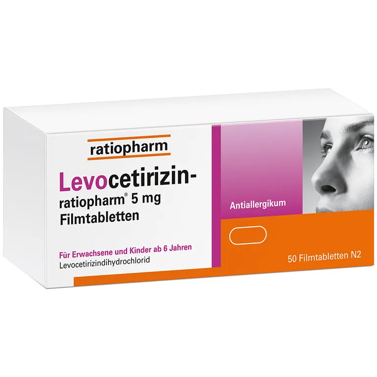 shopapotheke Levocetirizin-ratiopharm® 5 mg Filmtabletten