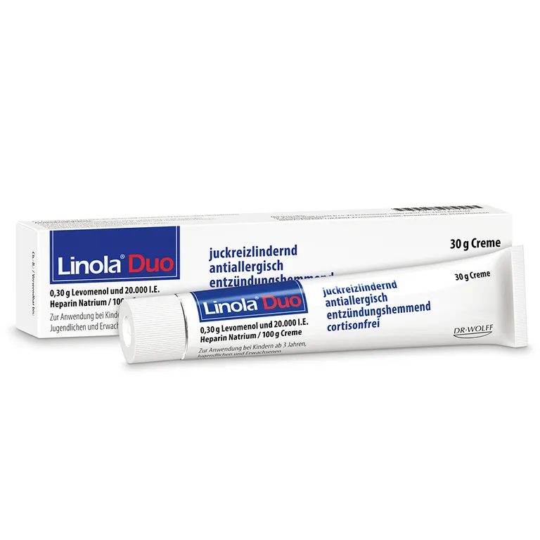shopapotheke Linola® Duo - Cortisonfreie Creme gegen Juckreiz bei Neurodermitis und Ekzemen