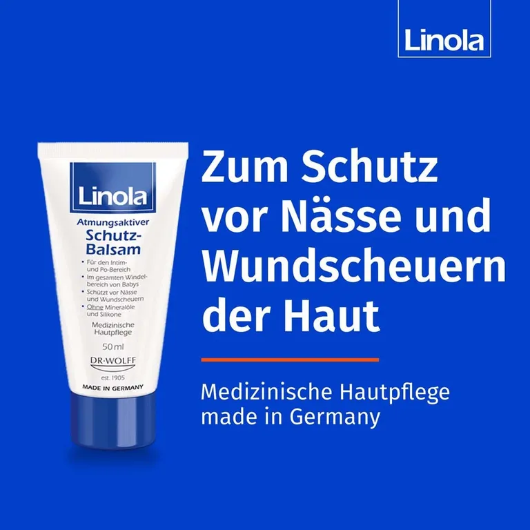 Shopapotheke Linola Schutz-Balsam - Wundschutzcreme Bei Hautwolf Oder Gereizter Haut