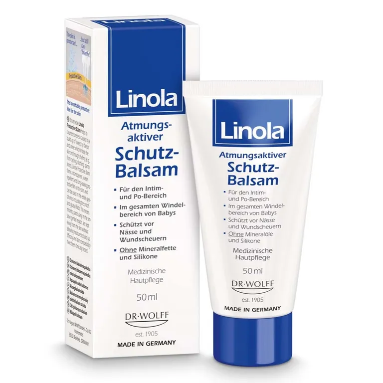 shopapotheke Linola Schutz-Balsam - Wundschutzcreme bei Hautwolf oder gereizter Haut