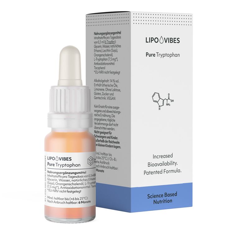 shopapotheke LipoVibes Tryptophan - für mehr Ausgeglichenheit