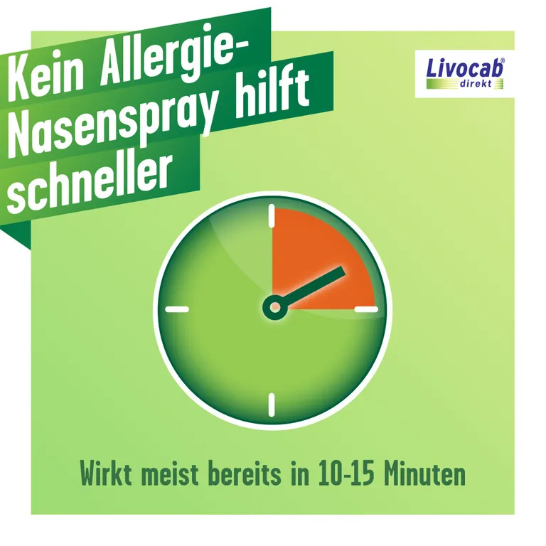 Shopapotheke Livocab Direkt Nasenspray Bei Allergien Z.B. Heuschnupfen Hausstaubmilben- Oder Tierallergie