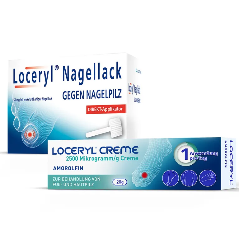 shopapotheke LOCERYL® Nagellack gegen Nagelpilz mit DIREKT-Applikator + LOCERYL® Creme