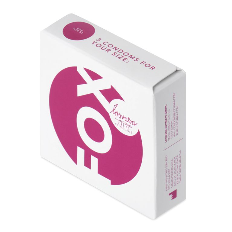 shopapotheke Loovara Kondome - FOX - Größe 53 mm - M - Präservative