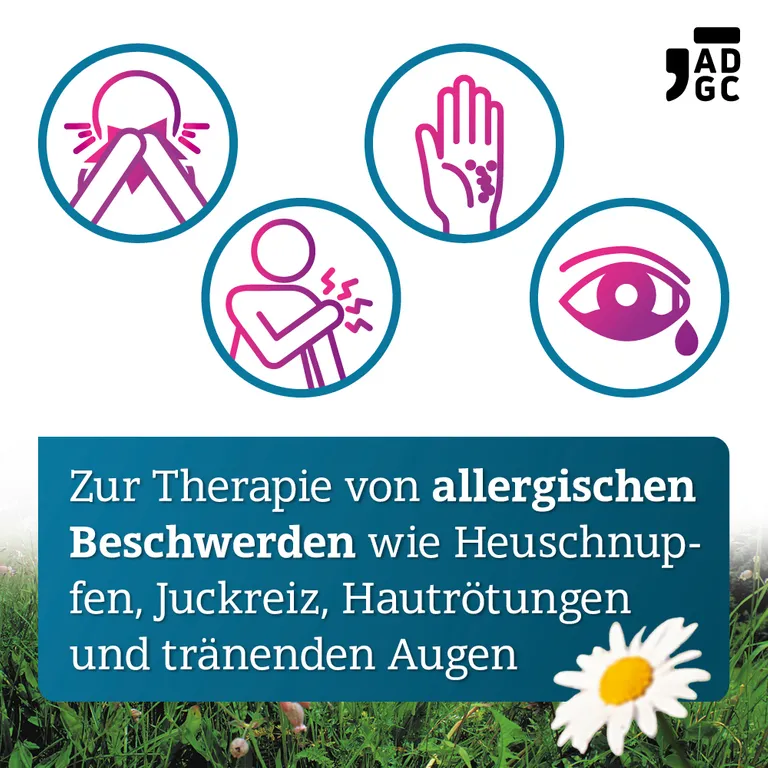 Shopapotheke Lora ADGC® Zur Linderung Von Allergien Heuschnupfen Juckreiz Und Hautrötung